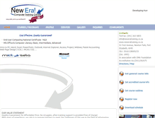 Tablet Screenshot of neweratraining.co.za